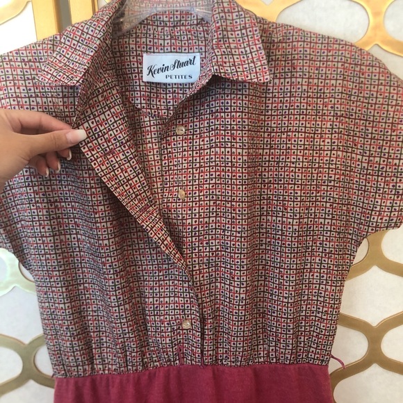 Vintage Kevin Stuart Petites Dress Size 8 - Picture 5 of 16